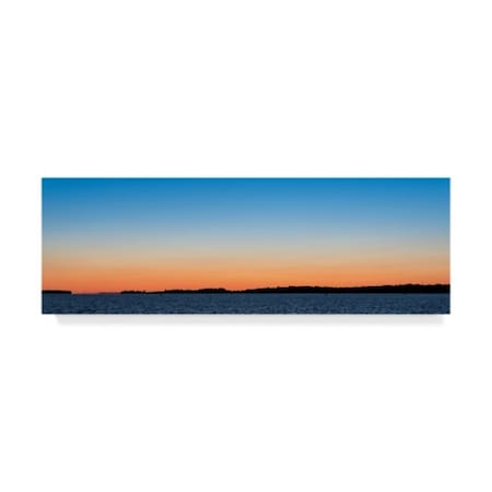 Brenda Petrella Photography Llc 'Sunset Over The St Lawrence' Canvas Art,6x19